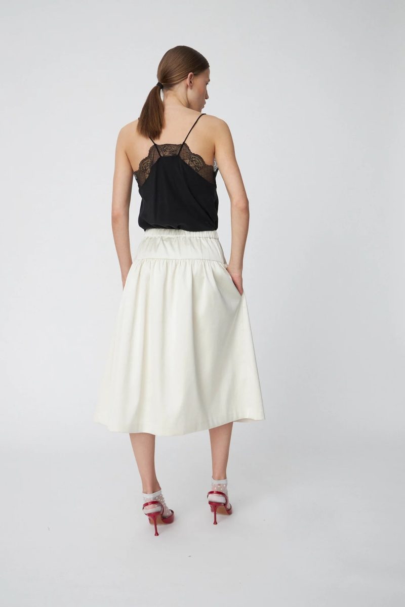 Heavy Sateen Skirt Skirt HS44 5994 078 Ivory 2