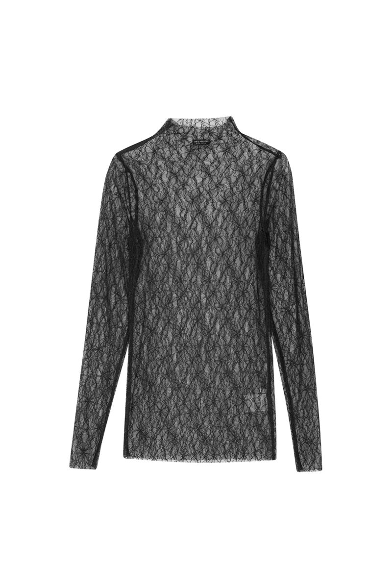 Hofmann Copenhagen Karen Lace Top Black