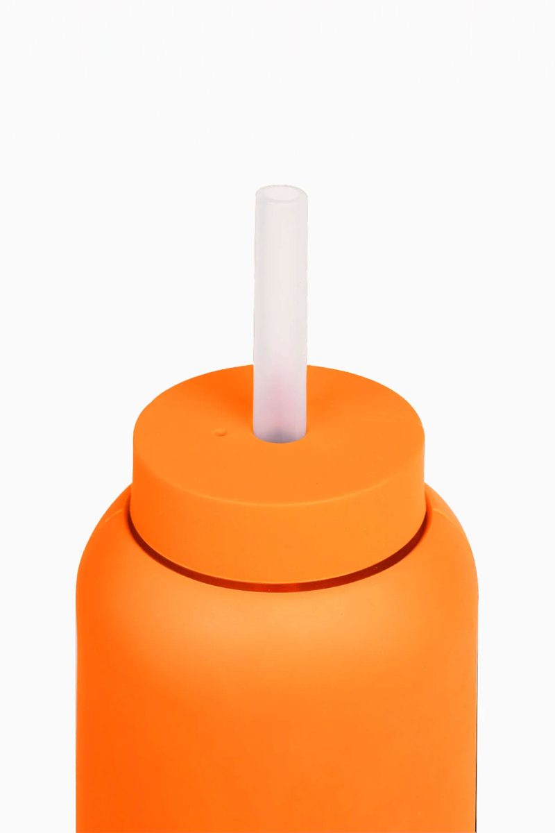 bink lounge straw tangerine