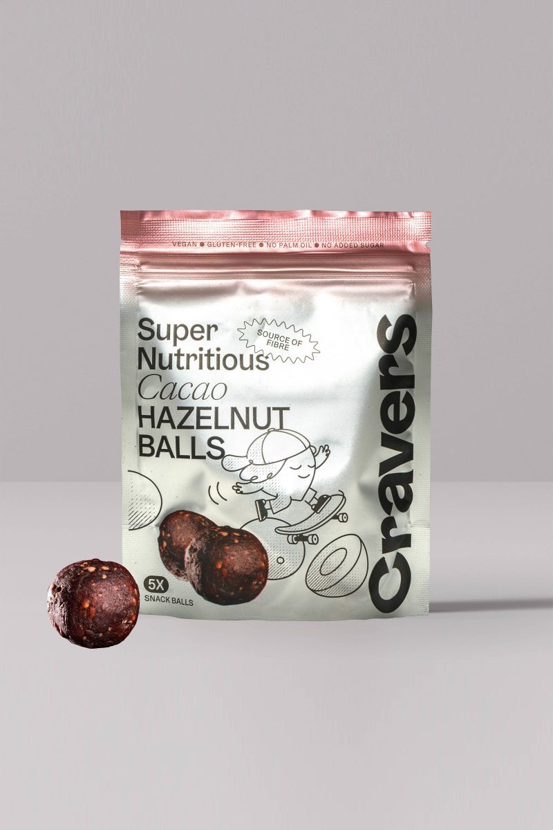 cravers cacao hazelnut balls