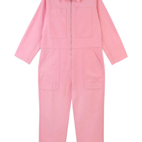 lf markey dominic boilersuit pink