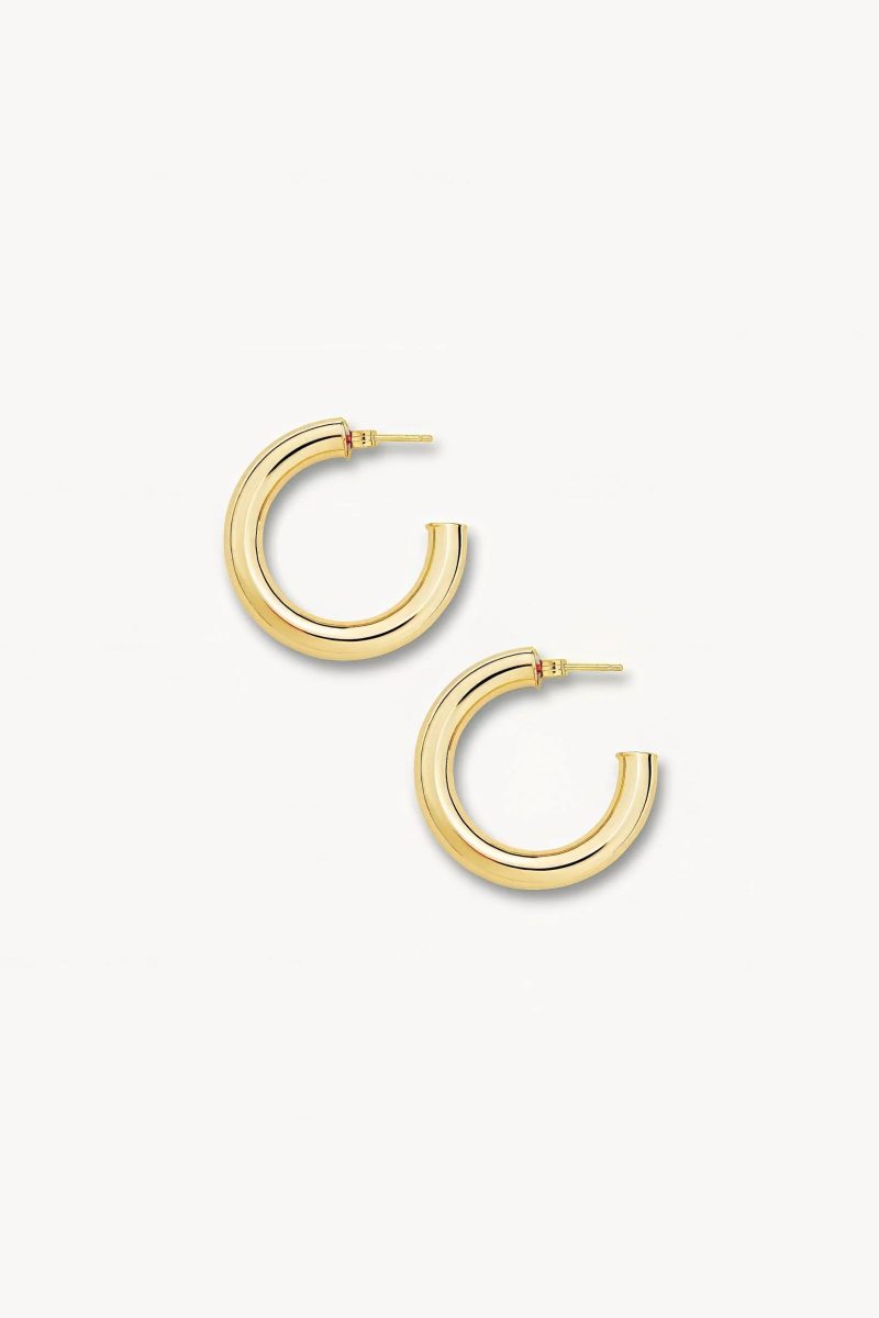 machete gold perfect hoops 1