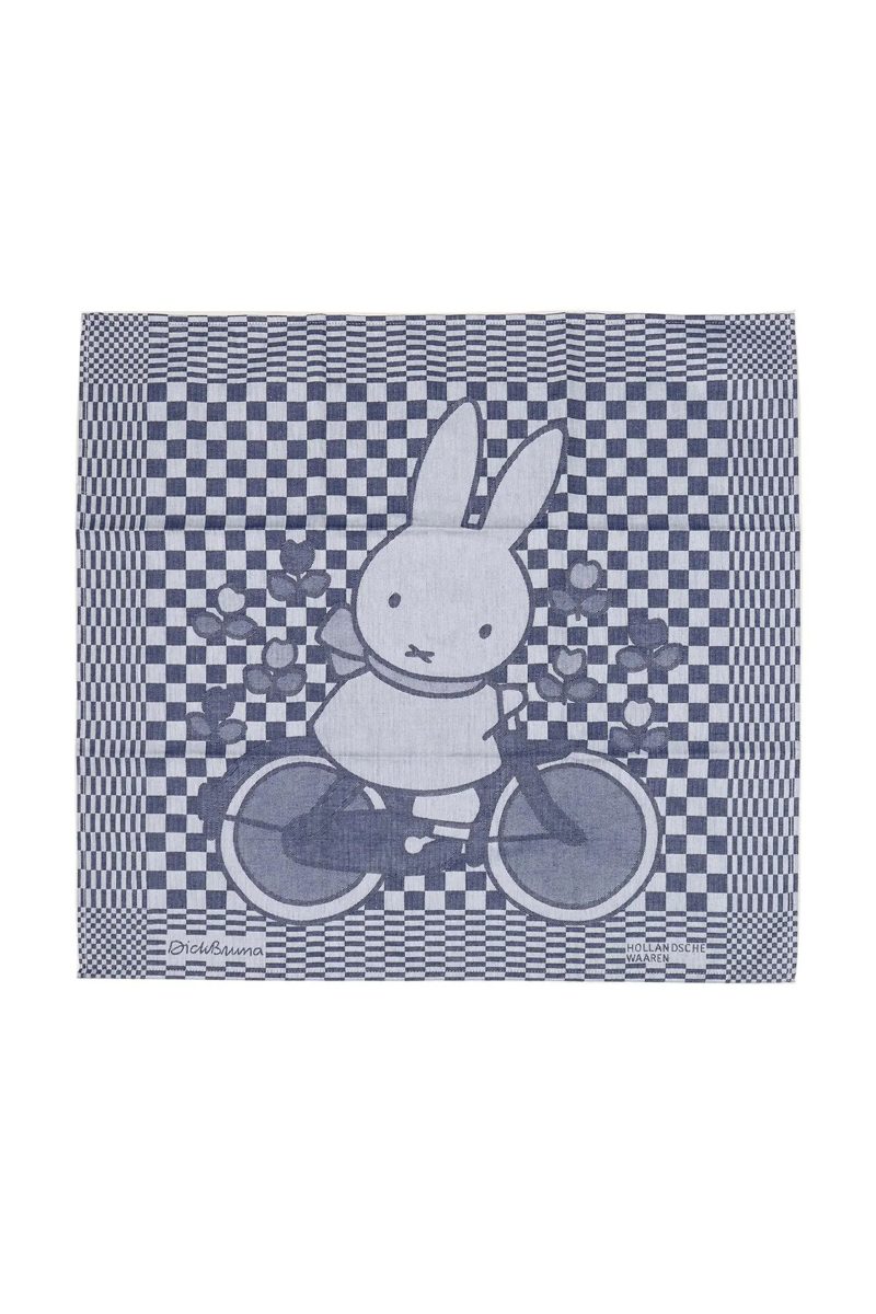 miffy tea towel bike