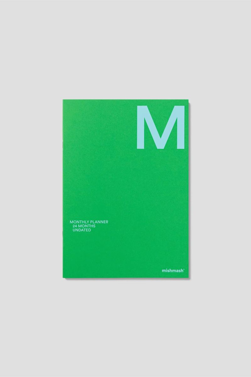 mishmash undated monthly green