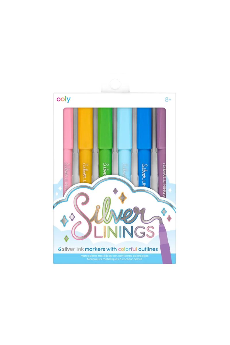 ooly silver linings markers set