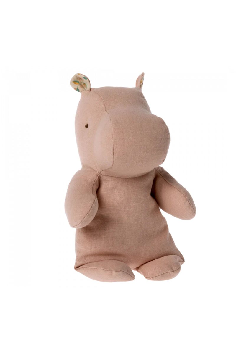 small soft rose hippo