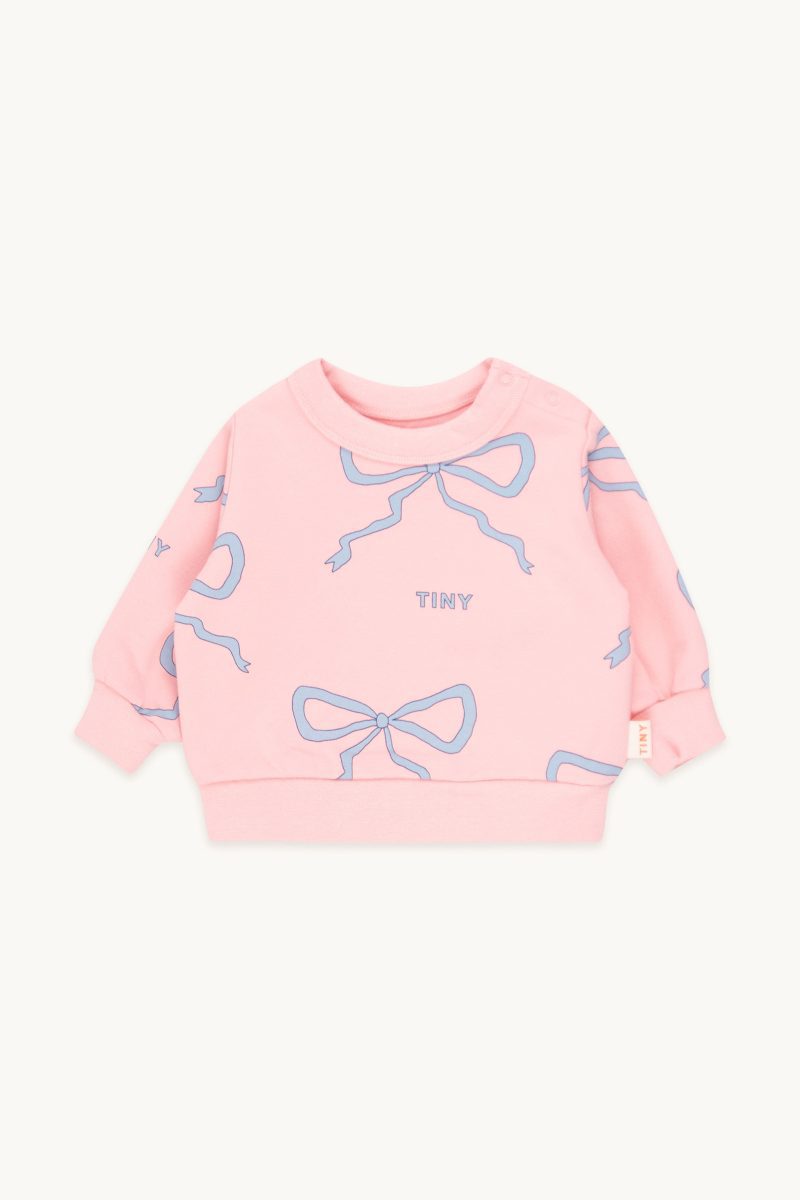 tiny cottons bows sweatshirt baby